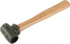 Garland - 1-1/2 Lb Head 1-1/4" Face Malleable Iron Split Head Hammer without Faces - Wood Handle - Best Tool & Supply