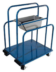 Vestil - 2,000 Lb Capacity Steel Panel Cart - Steel Deck, 26" OAW - Best Tool & Supply