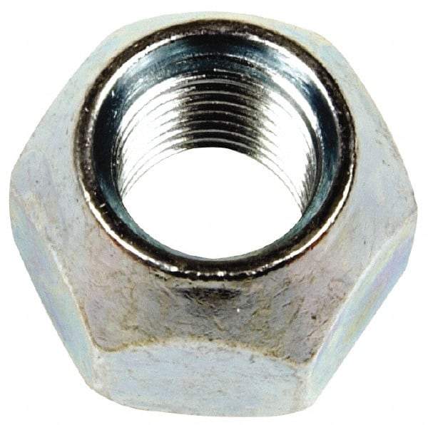 Dorman - 7/16-20 Zinc Finish Open Wheel Nut - 3/4" Hex, 9/16" OAL - Best Tool & Supply