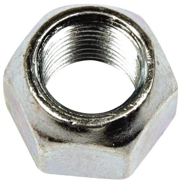 Dorman - 1/2-20 Zinc Finish Open Wheel Nut - 3/4" Hex, 9/16" OAL, 60° Seat Angle - Best Tool & Supply