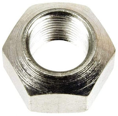 Dorman - 5/8-18 Zinc Finish Open Wheel Nut - 1" Hex, 21/32" OAL, 90° Seat Angle - Best Tool & Supply