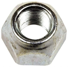 Dorman - M12-1.25 Zinc Finish Open Wheel Nut - 21mm Hex, 16mm OAL, 60° Seat Angle - Best Tool & Supply