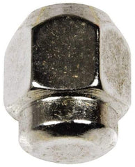 Dorman - M10-1.25 Chrome Finish Capped Wheel Nut - 17mm Hex, 21mm OAL, 60° Seat Angle - Best Tool & Supply