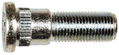 Dorman - 1/2-20 Serrated Bolt Wheel Stud - 5/8" Knurl, 1-5/8" OAL, 15/32" Shoulder Length - Best Tool & Supply