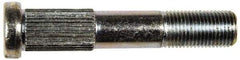 Dorman - 1/2-20 Serrated Bolt Wheel Stud - 0.561" Knurl, 2-7/8" OAL, 15/16" Shoulder Length - Best Tool & Supply