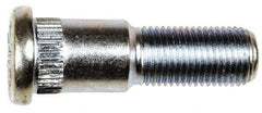 Dorman - 1/2-20 Serrated Bolt Wheel Stud - 0.622" Knurl, 1-13/16" OAL, 3/4" Shoulder Length - Best Tool & Supply