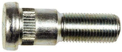 Dorman - 1/2-20 Serrated Bolt Wheel Stud - 5/8" Knurl, 1-11/16" OAL, 5/8" Shoulder Length - Best Tool & Supply