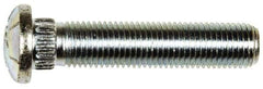 Dorman - 7/16-20 Serrated Bolt Wheel Stud - 0.475" Knurl, 2-1/8" OAL, 3/16" Shoulder Length - Best Tool & Supply