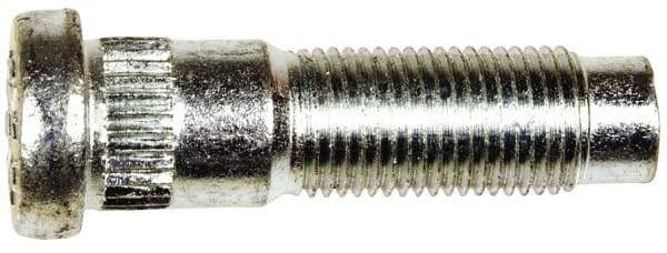 Dorman - 1/2-20 Serrated Bolt Wheel Stud - 0.56" Knurl, 2" OAL, 23/32" Shoulder Length - Best Tool & Supply