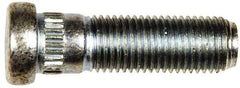 Dorman - 7/16-20 Serrated Bolt Wheel Stud - 0.472" Knurl, 1-1/2" OAL, 11/32" Shoulder Length - Best Tool & Supply