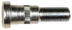 Dorman - 1/2-20 Serrated Bolt Wheel Stud - 5/8" Knurl, 2" OAL, 7/8" Shoulder Length - Best Tool & Supply