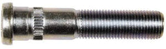 Dorman - 9/16-18 Serrated Bolt Wheel Stud - 0.63" Knurl, 2-25/32" OAL, 1-1/8" Shoulder Length - Best Tool & Supply