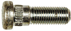 Dorman - M12-1.5 Serrated Bolt Wheel Stud - 14.1mm Knurl, 38.5mm OAL, 11.5mm Shoulder Length - Best Tool & Supply