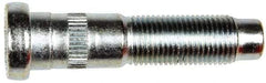 Dorman - 9/16-18 Serrated Bolt Wheel Stud - 0.62" Knurl, 2-5/8" OAL, 1" Shoulder Length - Best Tool & Supply