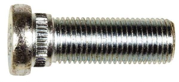 Dorman - M14-1.5 Serrated Bolt Wheel Stud - 15.88mm Knurl, 43mm OAL, 6mm Shoulder Length - Best Tool & Supply