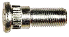 Dorman - 1/2-20 Serrated Bolt Wheel Stud - 0.618" Knurl, 1-15/32" OAL, 31/64" Shoulder Length - Best Tool & Supply