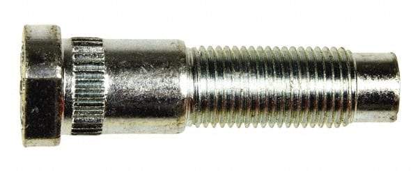 Dorman - 1/2-20 Serrated Bolt Wheel Stud - 0.585" Knurl, 2" OAL, 3/4" Shoulder Length - Best Tool & Supply