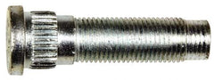 Dorman - 1/2-20 Serrated Bolt Wheel Stud - 0.615" Knurl, 1-31/32" OAL, 17/32" Shoulder Length - Best Tool & Supply