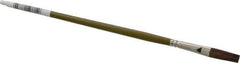 Wooster Brush - Ox Hair Artist's Paint Brush - 1/4" Wide, 13/16" Bristle Length, 6-3/4" Plastic Handle - Best Tool & Supply