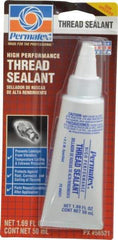 Permatex - 50 mL Tube, White, Paste High Strength Threadlocker - Series 565 - Best Tool & Supply