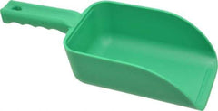 Remco - 32 oz Green Polypropylene Flat Bottom Scoop - 4.3" Wide x 3" Deep Bowl, 4-1/2" Handle Length, 11-1/2" OAL - Best Tool & Supply