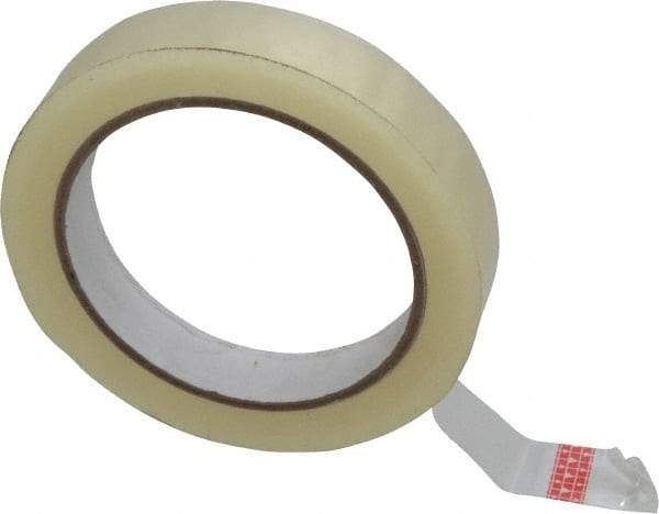 Nifty Products - 3/4" x 72 Yd Clear Acrylic Adhesive Packaging Tape - Polypropylene Film Backing, 2 mil Thick, Series T601 - Best Tool & Supply