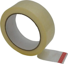 Nifty Products - 1-1/2" x 72 Yd Clear Acrylic Adhesive Packaging Tape - Polypropylene Film Backing, 2 mil Thick, Series T601 - Best Tool & Supply