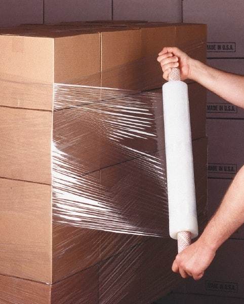 Nifty Products - 20" x 1,000' 70 Gauge Clear Stretch & Pallet Wrap - Best Tool & Supply