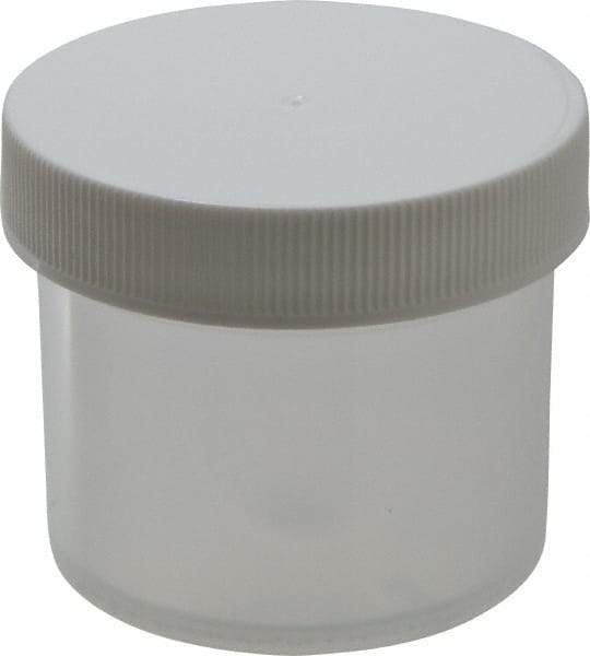 Dynalon Labware - 2 oz Jar - Polypropylene, Translucent, 1.77" High x 2.09" Diam, 2.09" Cap - Best Tool & Supply