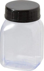 Dynalon Labware - 50 mL Wide-Mouth Bottle - PVC, Clear, 2.36" High x 0.98" Diam, 0.98" Cap - Best Tool & Supply