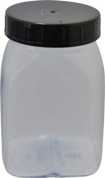 Dynalon Labware - 200 mL Wide-Mouth Bottle - PVC, Clear, 3.42" High x 1.69" Diam, 1.69" Cap - Best Tool & Supply