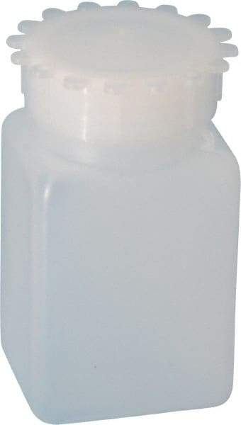 Dynalon Labware - 100 mL Wide-Mouth Bottle - Polyethylene, Translucent, 3.74" High x 1.65" Diam, 3/4" Cap - Best Tool & Supply