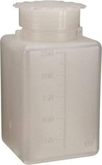 Dynalon Labware - 250 mL Wide-Mouth Bottle - Polyethylene, Translucent, 4.52" High x 2.17" Diam, 3/4" Cap - Best Tool & Supply