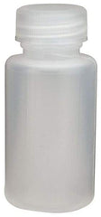 Dynalon Labware - 30 mL Narrow-Mouth Bottle - Polyethylene, Translucent, 2.6" High x 2.6" Diam, 3/4" Cap - Best Tool & Supply