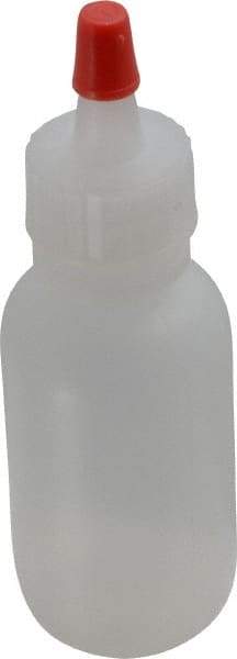 Dynalon Labware - 30 mL Dispensing Bottle - Polyethylene, Translucent, 3-3/4" High x 1-1/4" Diam, 3/4" Cap - Best Tool & Supply