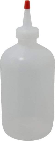 Dynalon Labware - 500 mL Dispensing Bottle - Polyethylene, Translucent, 7-3/4" High x 3" Diam, 3/4" Cap - Best Tool & Supply