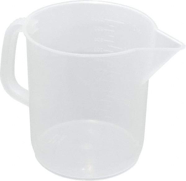 Dynalon Labware - 1,000 ml Polypropylene Graduated Beaker - 50 ml Graduation, 4-9/16" Diam x 5-5/32" High - Best Tool & Supply