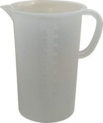 Bel-Art - 2,000 ml Polypropylene Graduated Pitcher - 100 ml Graduation, x 8-1/2" High - Best Tool & Supply