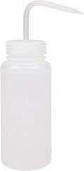 Bel-Art - 16 oz Wide-Mouth Bottle - Polyethylene, Translucent, 43mm Cap - Best Tool & Supply