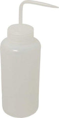 Bel-Art - 32 oz Wide-Mouth Bottle - Polyethylene, Translucent, 53mm Cap - Best Tool & Supply