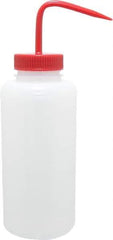 Bel-Art - 32 oz Wide-Mouth Bottle - Polyethylene, Translucent, 53mm Cap - Best Tool & Supply