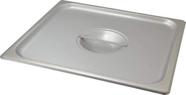 VOLLRATH - 13.9" Long x 12.9" Wide, Rectangular Stainless Steel Lid - Use with Food Pan - Best Tool & Supply