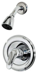 B&K Mueller - Concealed, One Handle, Chrome Coated, Brass, Valve and Shower Head - Lever Handle, Metal Handle - Best Tool & Supply