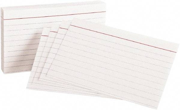 OXFORD - 100 Index Cards - 3 x 5" - Best Tool & Supply