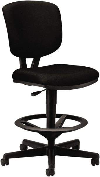 Hon - Swivel & Adjustable Stools Type: Adjustable Height Stool Base Type: Swivel - Best Tool & Supply