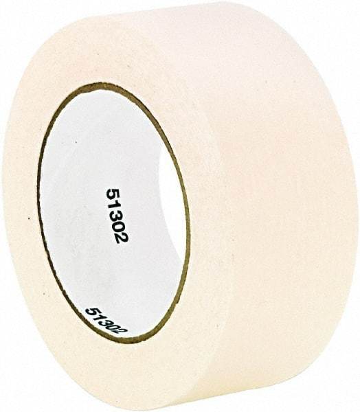 UNIVERSAL - 2" Wide x 60 Yd Long Tan Paper Masking Tape - Series UNV51302 - Best Tool & Supply