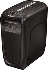 FELLOWES - 5/32 x 1-1/2" Strip, Cross Cut Manual Shredder - 14-5/8" Long x 9.2" Wide x 16" High, Level 3 Security, 6 Gal Wastebasket - Best Tool & Supply