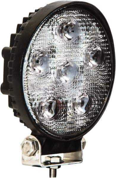 Buyers Products - 12 to 24 Volt, Clear Flood Beam Light - 1.5 Amps, 1,350 Lumens, 6 LED Lamp - Best Tool & Supply