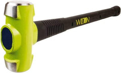 Wilton - 6 Lb Head, 24" Long Sledge Hammer - Steel Head, Steel Handle with Grip - Best Tool & Supply