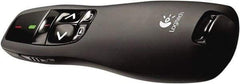 Logitech - Black Wireless Presenter - Use with Windows XP, Vista, 7, 8 - Best Tool & Supply